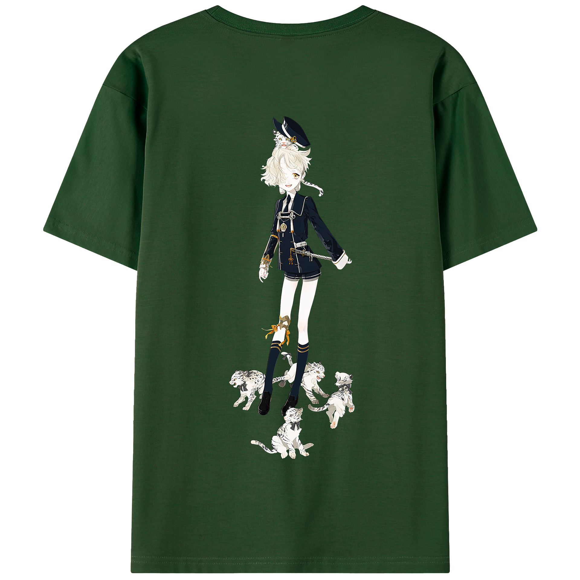（画像用） 刀剣乱舞 Touken Ranbu 綿100％半袖Tシャツ（背面プリント）